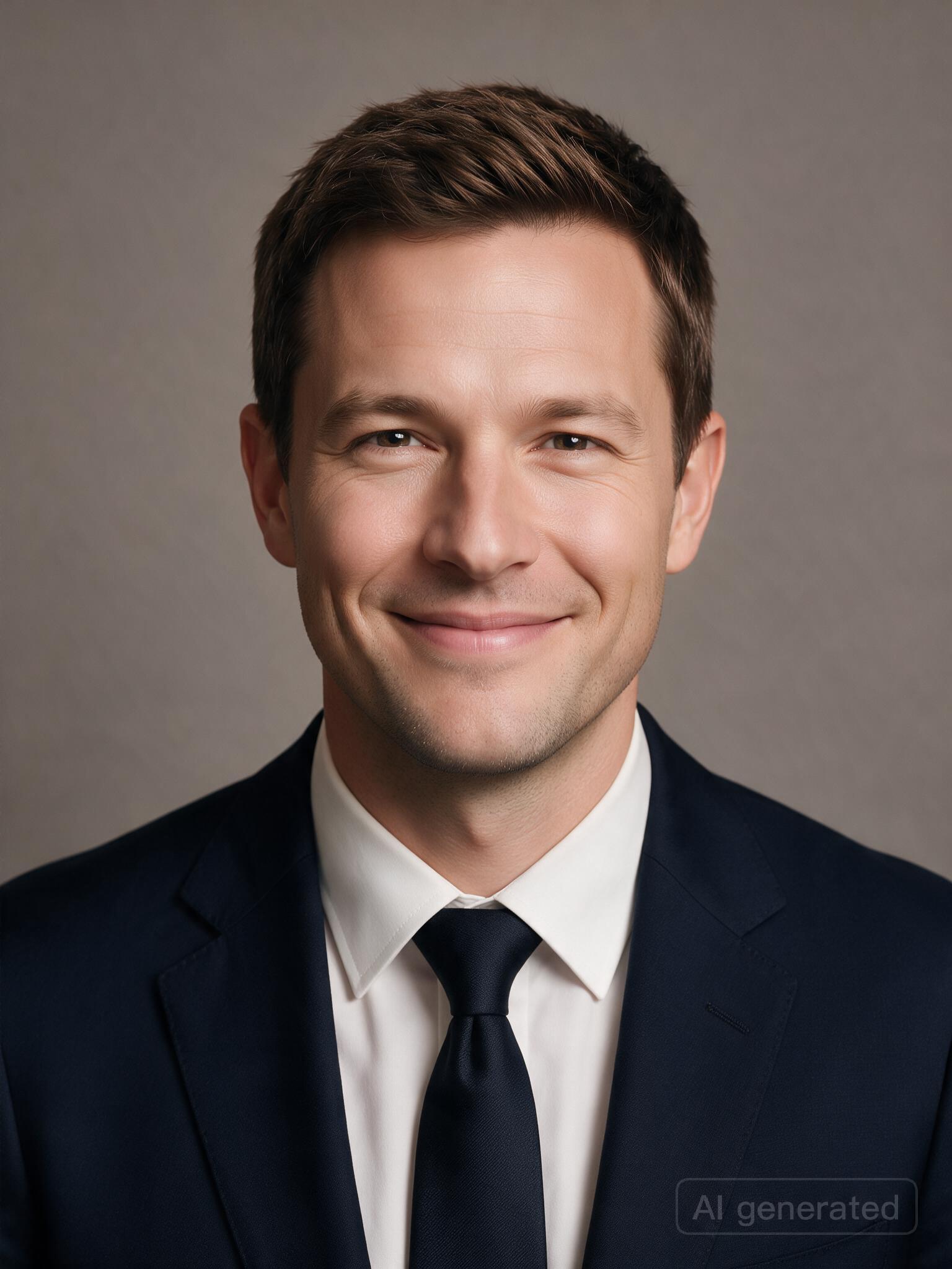 Men's Navy Suit