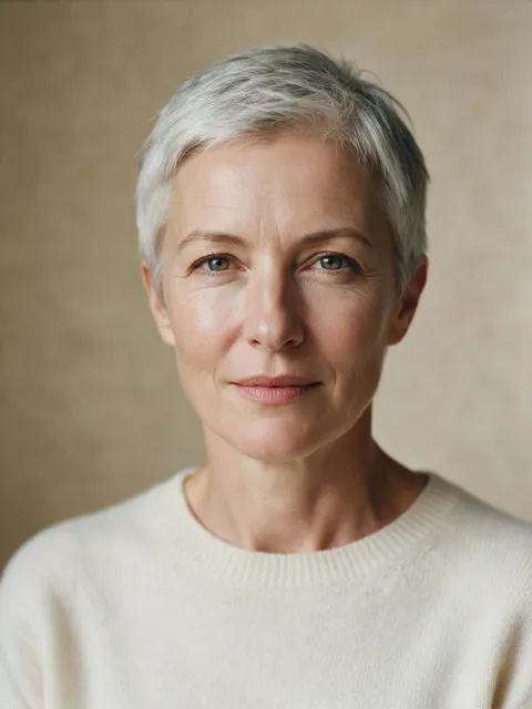 AI-generated professional headshot sample