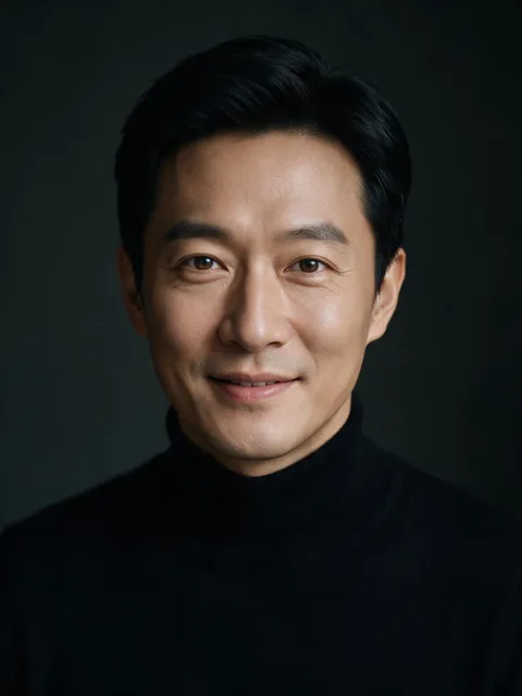AI-generated professional headshot sample