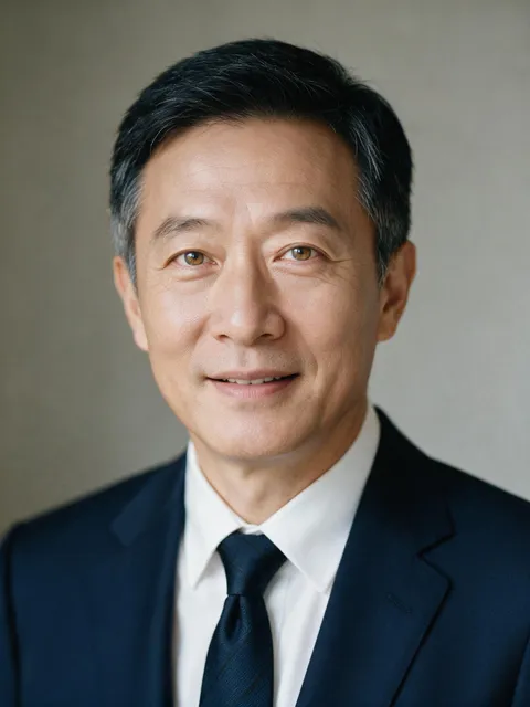 AI-generated professional headshot sample